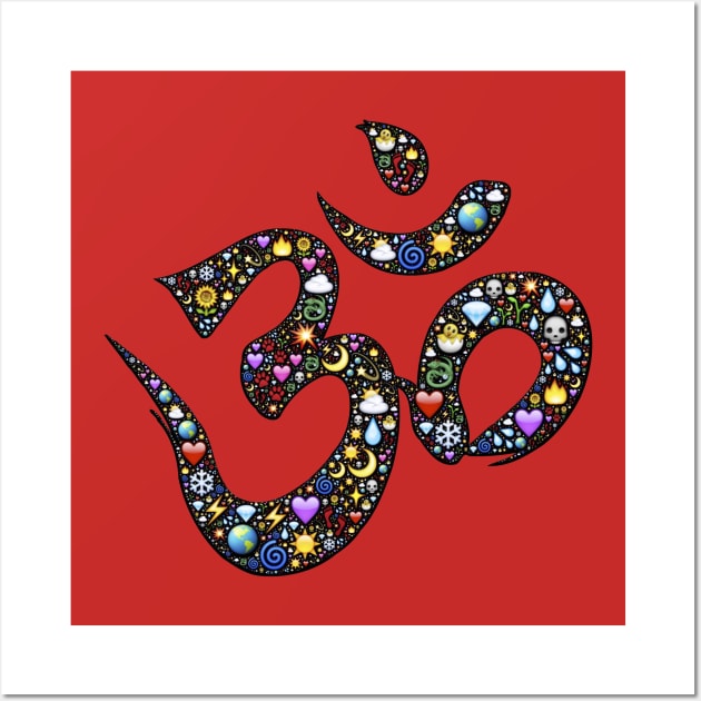 aum, the sound of the universe Wall Art by johnhain